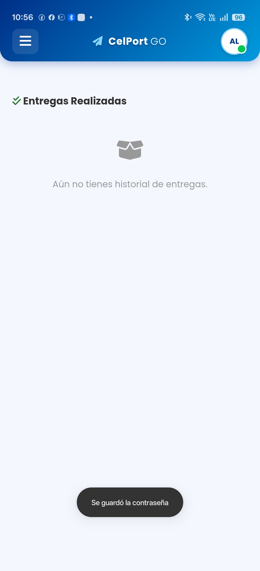 Confirmación de Entrega